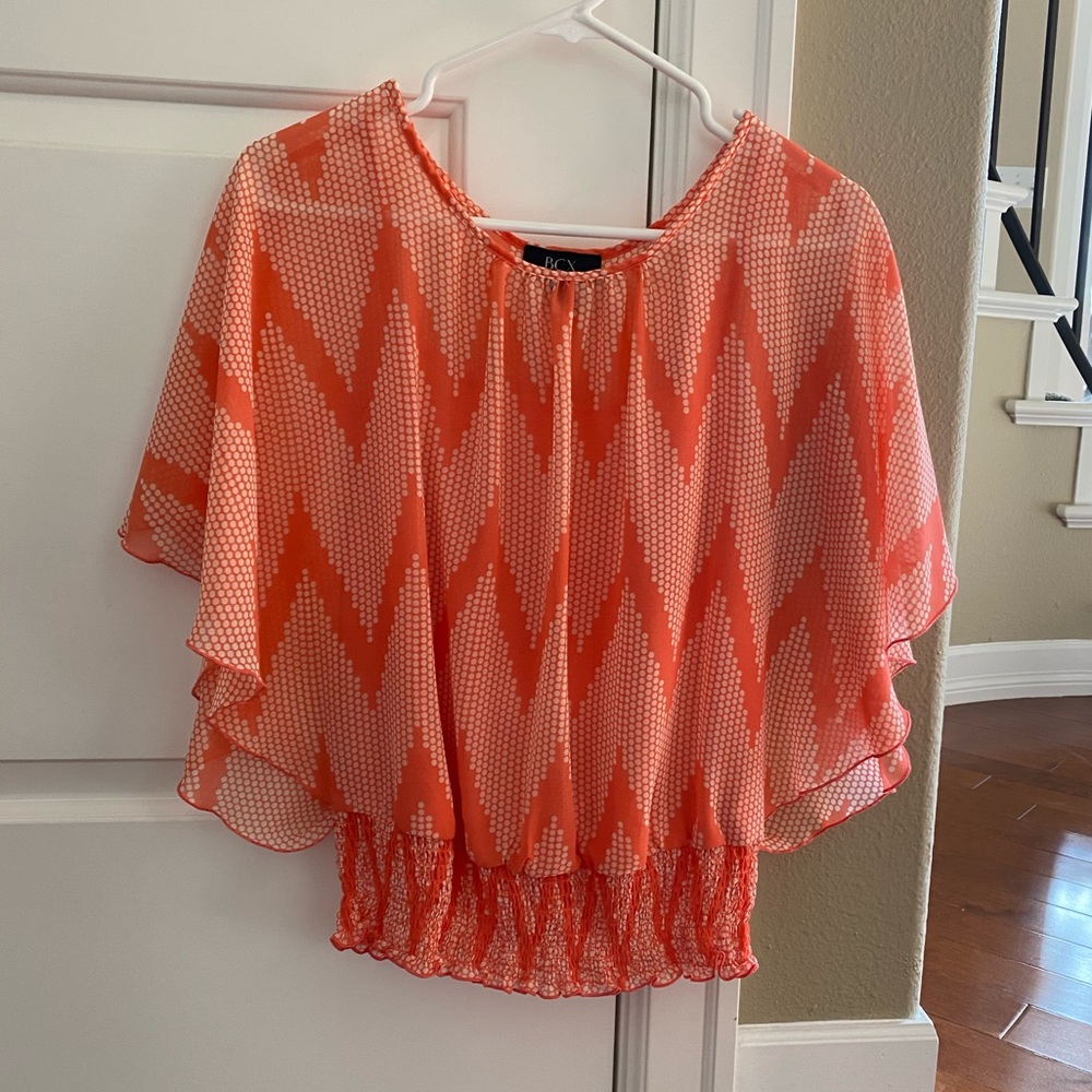 Chevron Print Blouse!
